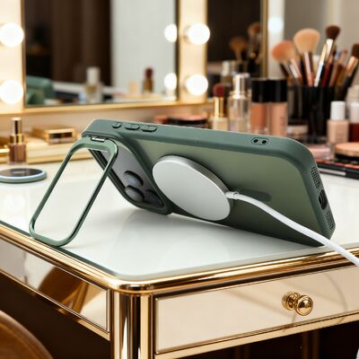 Wireless Charging MagSafe Compatible Phone Case 2.0mm Thickness for Camera Protection