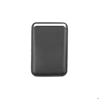 PU Magsafe Wallet Card Holder Holds Bank Transit Access / ID Cards