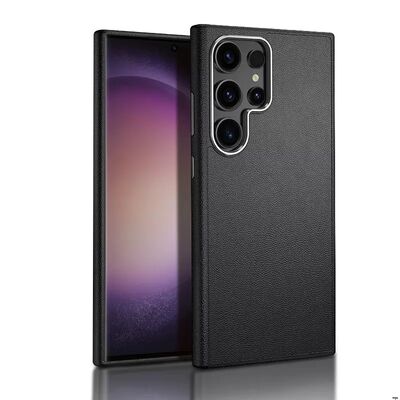 High Elasticity TPU Silicone Leather Phone Case with Raised Edges Protecting Camera