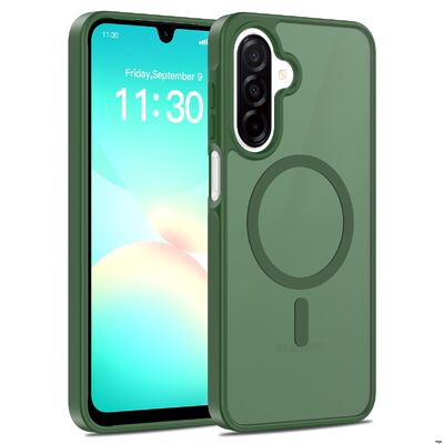 TPU PC Materials MagSafe Phone Case Wireless Charging Protecting Camera Lenses