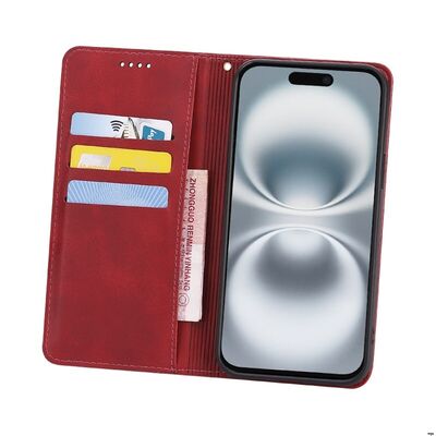 3 Card Slots Flip Wallet Phone Case Waterproof with Kickstand Function