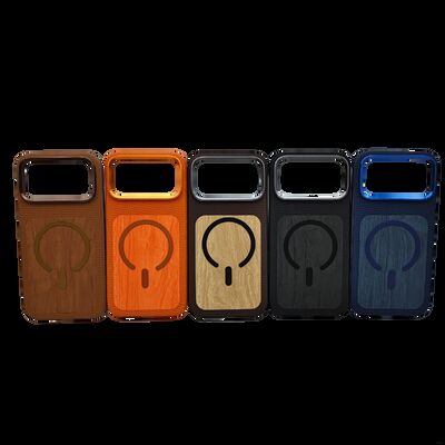 Wood Grain MagSafe Phone case With OEM/ODM Service