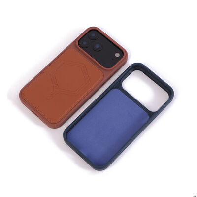 Distressed Leather Phone Cover