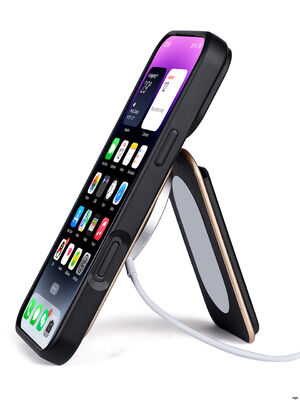 3 Cards Magsafe Stand Wallet Waterproof with Kickstand Function