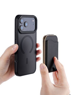 3 Cards Magsafe Stand Wallet Waterproof with Kickstand Function