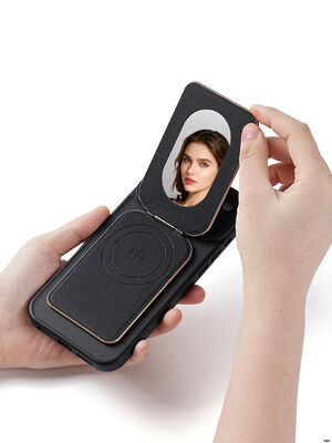 3 Cards Magsafe Stand Wallet Waterproof with Kickstand Function