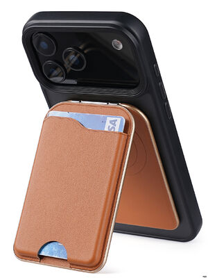 3 Cards Magsafe Stand Wallet Waterproof with Kickstand Function