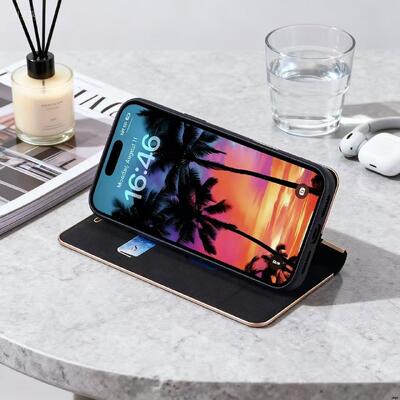 Rfid Blocking Flip Wallet Case 5 Color Options 69% GRS Certified Recycled