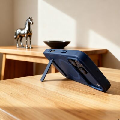 Camera Protection Kickstand Slim Phone Case 2.5mm for Hands Free Viewing