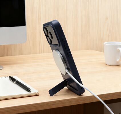 Camera Protection Kickstand Slim Phone Case 2.5mm for Hands Free Viewing