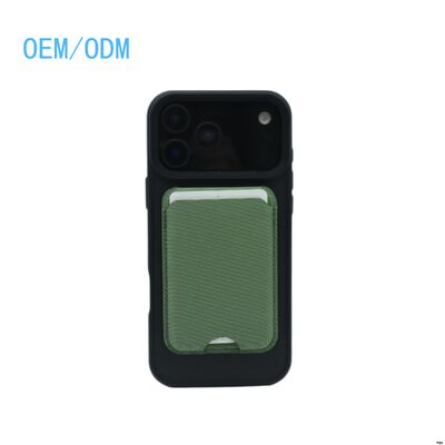 IPhone Magnetic Leather Wallet Slim Anti Slip For Card Storage