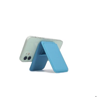 Vertical / Horizontal Magsafe Wallet Holder Foldable Customized Viewing Angles