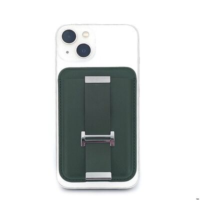 Iphone H Shaped MagSafe Stand Holder With Kickstand / Card Slot