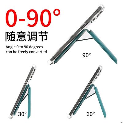 Functional Magsafe Cardholder 0-90 Degree Viewing Angle With Integrated Kickstand