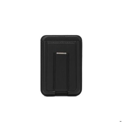 Kickstand Magsafe Card Wallet Fold Flat Lightweight With Built In Magnets