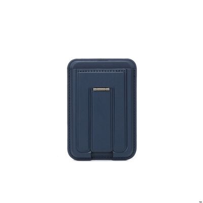 Kickstand Magsafe Card Wallet Fold Flat Lightweight With Built In Magnets