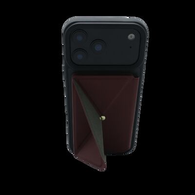 Kickstand MagSafe Card Wallet 3 Cards Slim With Adjustable Viewing Angles