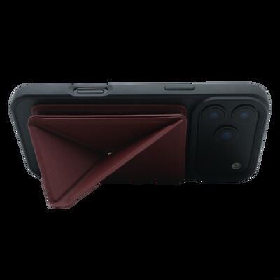 Kickstand MagSafe Card Wallet 3 Cards Slim With Adjustable Viewing Angles