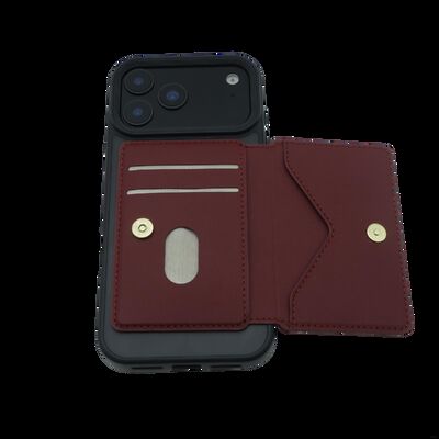 Kickstand MagSafe Card Wallet 3 Cards Slim With Adjustable Viewing Angles