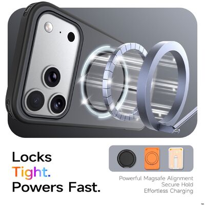 Microfiber Lining Magsafe Phone Case 360 Degree Protective Smooth Matte Soft