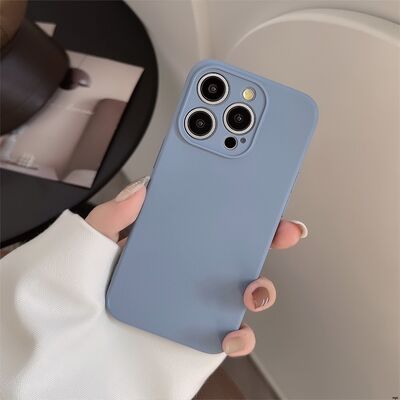 Raised Camera Edges Slim Silicone Phone Case Drop Protection Customizable