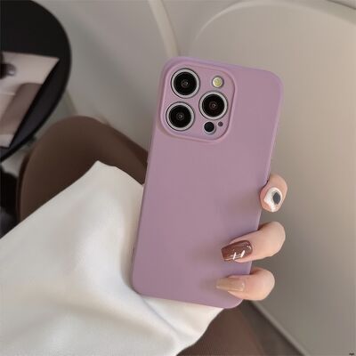 Raised Camera Edges Slim Silicone Phone Case Drop Protection Customizable