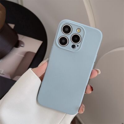 Raised Camera Edges Slim Silicone Phone Case Drop Protection Customizable