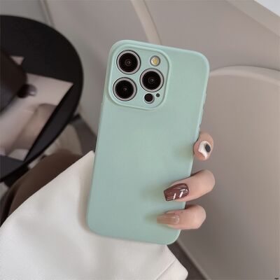 Raised Camera Edges Slim Silicone Phone Case Drop Protection Customizable