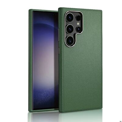 High Elasticity TPU Silicone Leather Phone Case with Raised Edges Protecting Camera