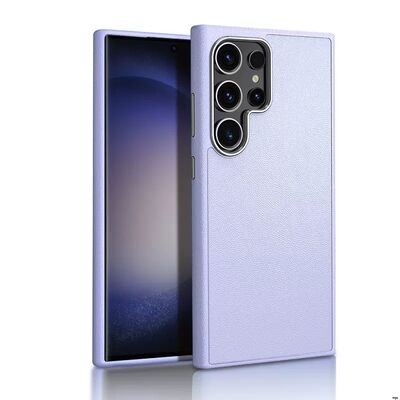 High Elasticity TPU Silicone Leather Phone Case with Raised Edges Protecting Camera