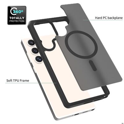 Smooth MagSafe Compatible Case Collision Resistant For Phone Protection