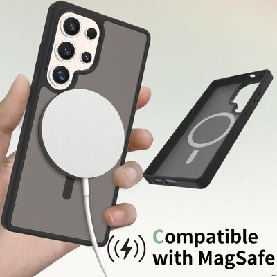 Smooth MagSafe Compatible Case Collision Resistant For Phone Protection