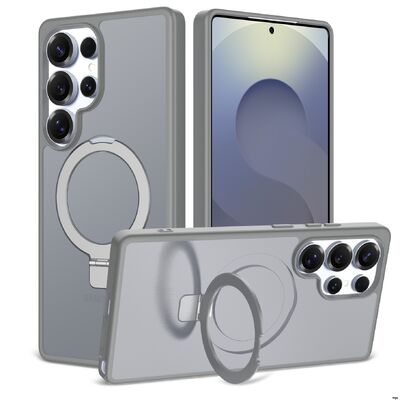 Multi Angle Adjustment MagSafe Kickstand Case For S25 Ultra Phone