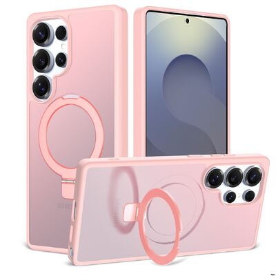Multi Angle Adjustment MagSafe Kickstand Case For S25 Ultra Phone