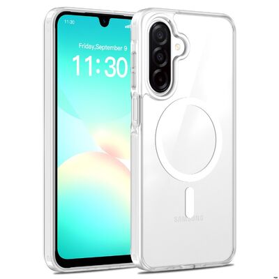 TPU PC Materials MagSafe Phone Case Wireless Charging Protecting Camera Lenses