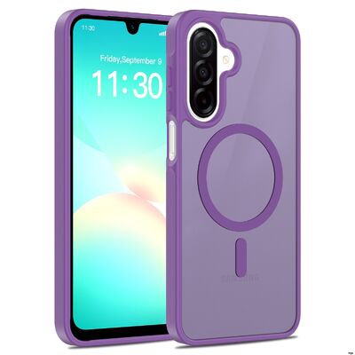 TPU PC Materials MagSafe Phone Case Wireless Charging Protecting Camera Lenses