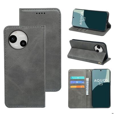 Leather Kickstand Flip Wallet Phone Case for Hands Free Viewing