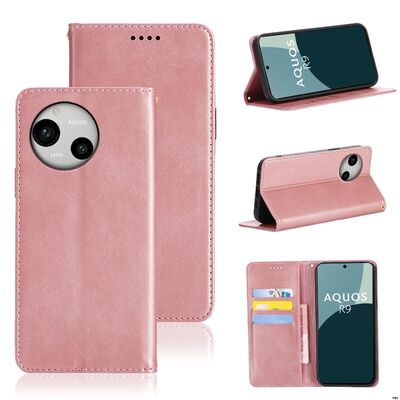 Leather Kickstand Flip Wallet Phone Case for Hands Free Viewing