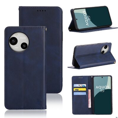 Leather Kickstand Flip Wallet Phone Case for Hands Free Viewing