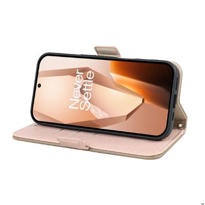 Magnetic Buckle Kickstand 3 Card Flip Wallet Case for Huawei OPPO