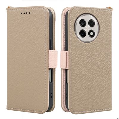 Magnetic Buckle Kickstand 3 Card Flip Wallet Case for Huawei OPPO