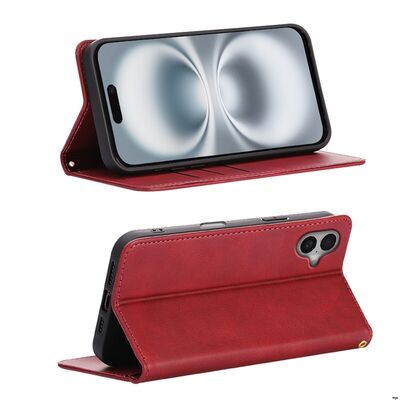 3 Card Slots Flip Wallet Phone Case Waterproof with Kickstand Function