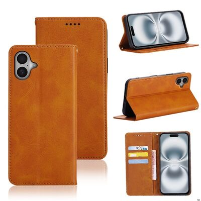 3 Card Slots Flip Wallet Phone Case Waterproof with Kickstand Function