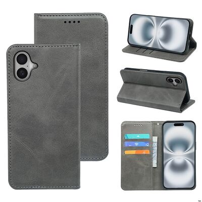 3 Card Slots Flip Wallet Phone Case Waterproof with Kickstand Function