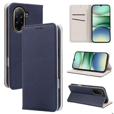 Multiple Compartments Flip Wallet Phone Case Smooth Shock Absorbent