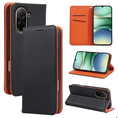 Multiple Compartments Flip Wallet Phone Case Smooth Shock Absorbent