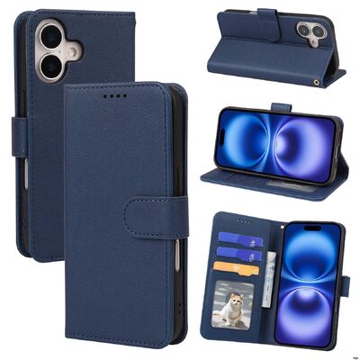 Kickstand Flip Card Wallet Phone Case for Huawei iPhone Samsung