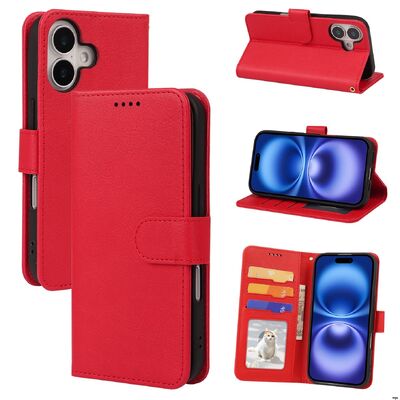 Kickstand Flip Card Wallet Phone Case for Huawei iPhone Samsung