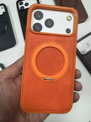 Customized OEM/ODM Service Leather Phone Case With Ring 