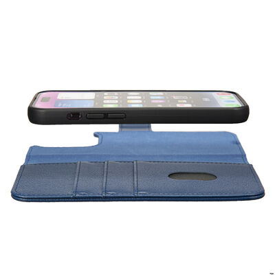 Customizable Logo  Litchi Grain Leather Detachable Wallet Case Phone Case Manufacturer